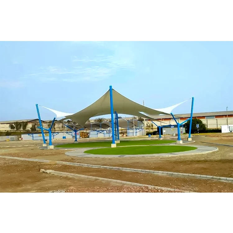 2024 modern Outdoor shelter architecture membrane structure landscape membrane