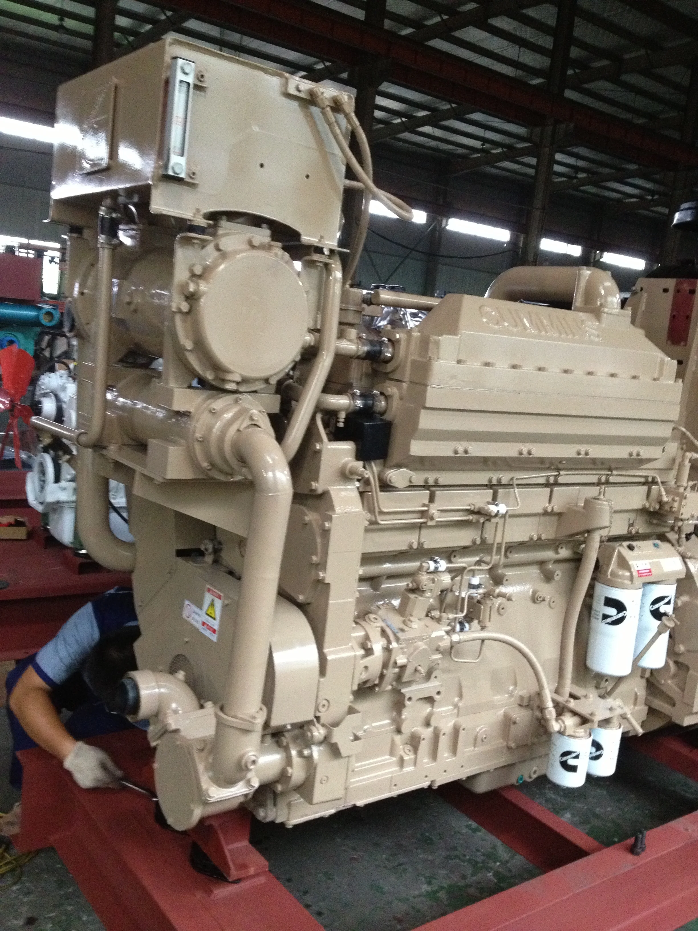 Original Cummins marine diesel engine K19-DM 507KW for marine genset
