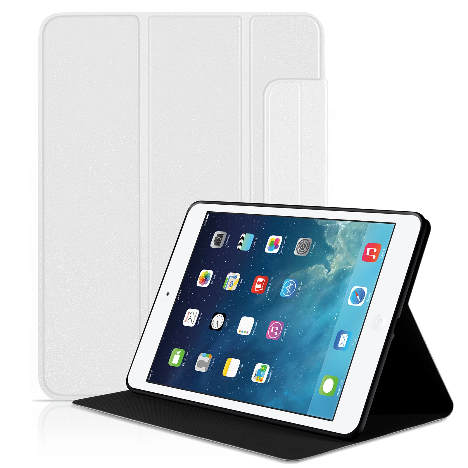 factory 1 piece Pu Customized Magnetic Leather case Folding Stand Protective For Pad 9.7 iPad Pro 10.2