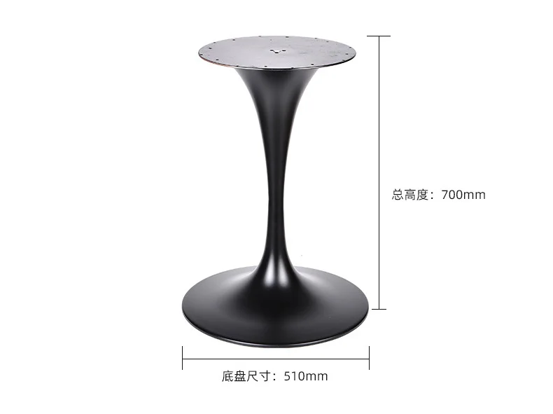 Прямая поставка с завода, оптовая продажа, чугунные ножки для стола в форме тюльпана