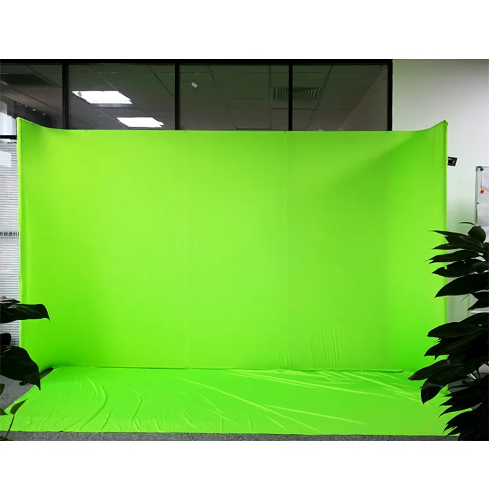 KEY18 Professional Fabric Background solid color Green  photo studio key background for photography