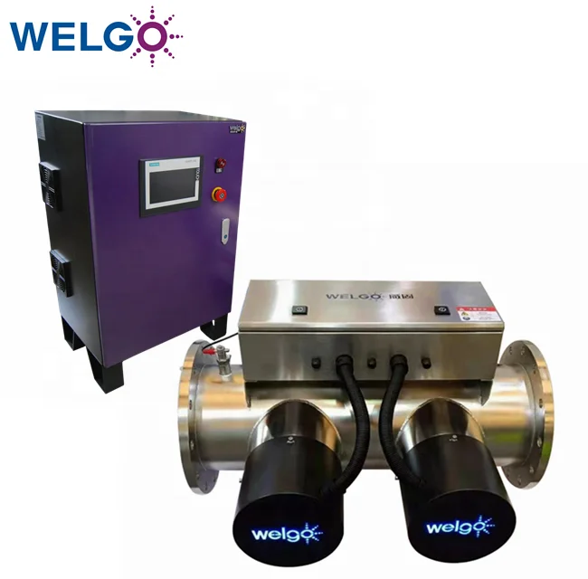 Large Scale Water Purification System Medium Pressure UV Water Sterilizer