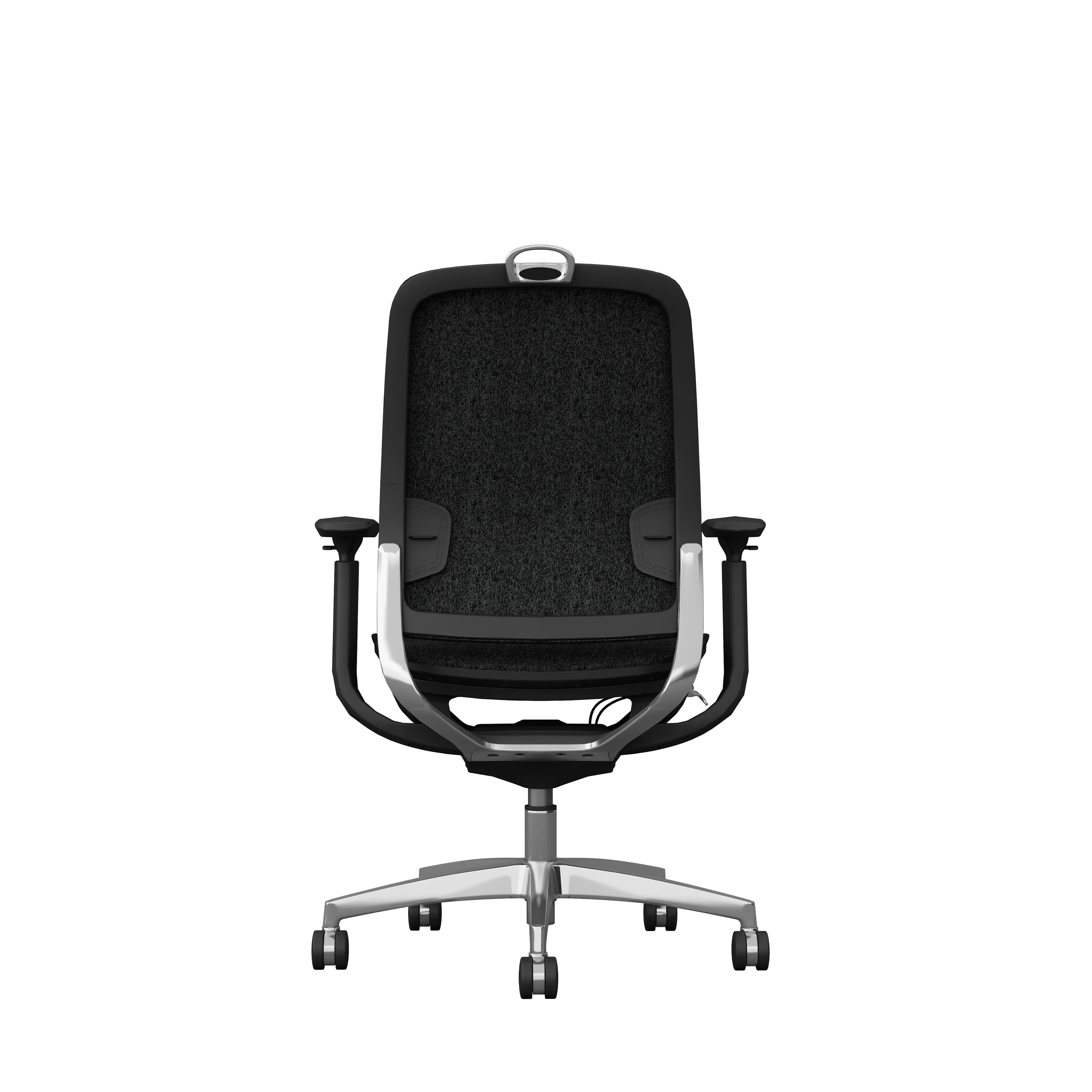 New Model JNS-HMS-WK Mid Back Lumbar Support Modern Ergonomic Office Chair Auto-weight Sensing Tilt Tension Staff Chair
