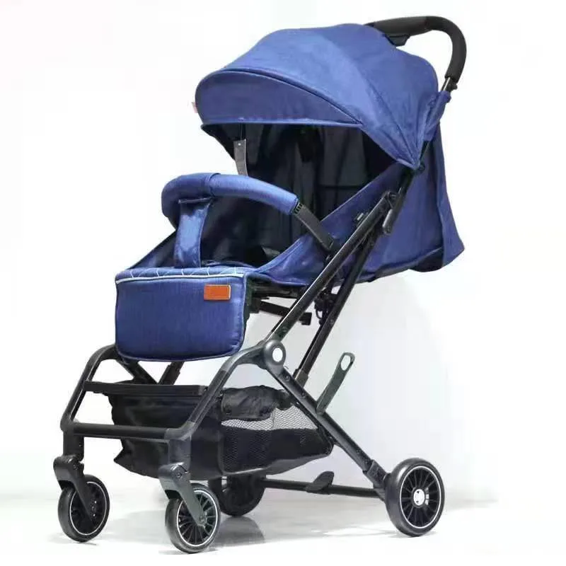 Hot selling  Lightweight Portable One-KEY Foldable Infant Travel Stroller Baby Pushchair OEM brand new born babies stroller