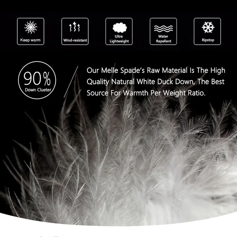 Luxury 90% Natural Duck Down Men And Women Muffler Waterproof Nylon Large Scarves Down Scarf Winter Scarves And Shawls