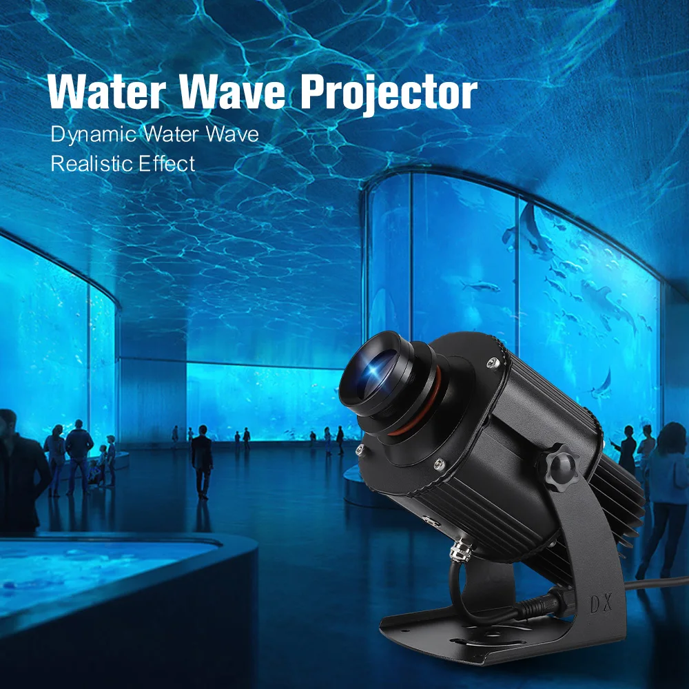 Multicolor Ocean Waterwave/ripple Led Light Waterproof Gobo Projector Outdoor Waterproof Water Effect