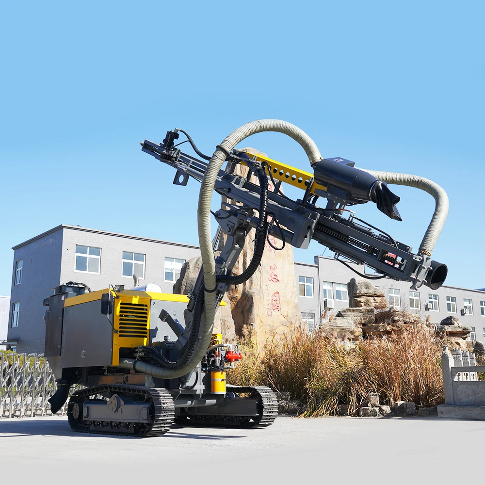 down the hole gold quarry borehole tunnel mine drilling mining-drilling rig machine equipment price