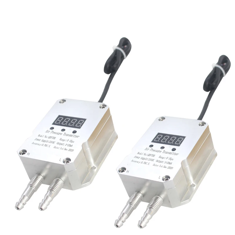 SWK-A450 4-20mA выход Светодиодный дисплей Датчик давления воздуха микро-датчик перепада