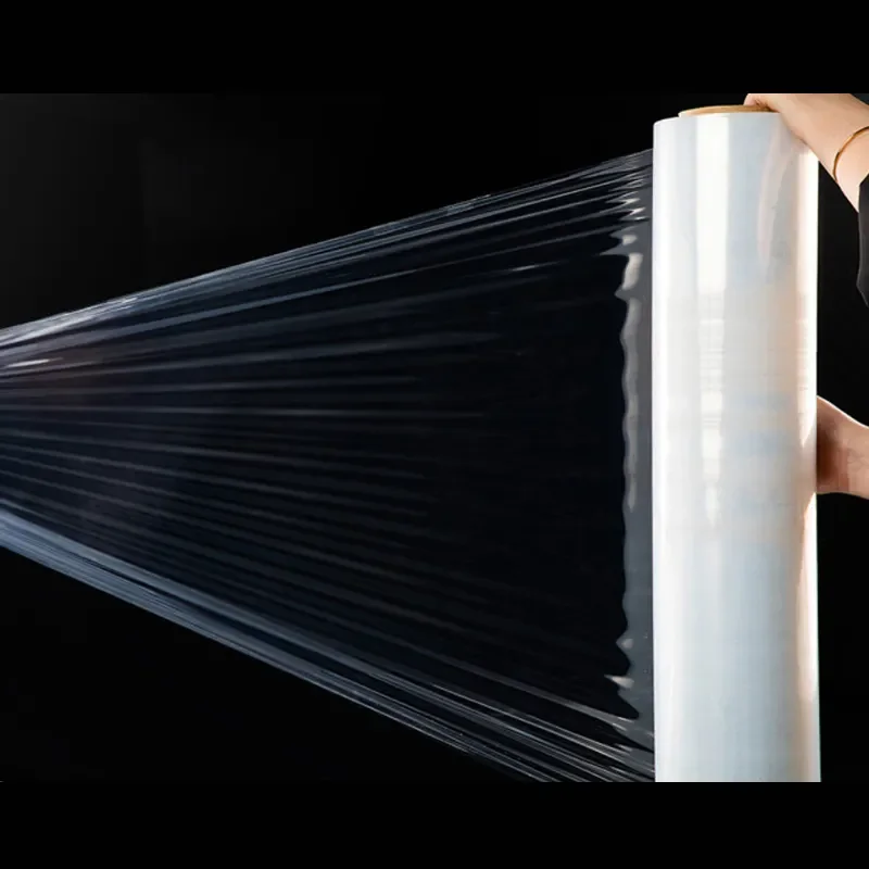 Clear PE wrap roll thickness 30-200 microns casting polyethylene plastic film roll