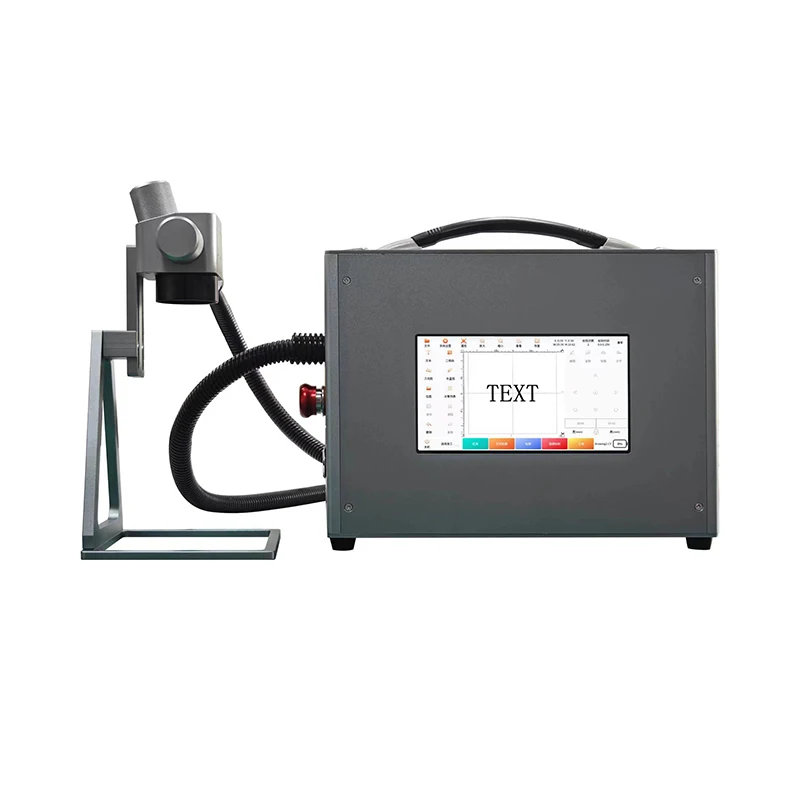 Low maintenance costs Portable 20W/30W Fiber Laser Maker for gift hardware manufacturing industry Compact Logo Marking