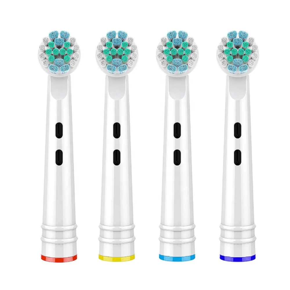 Professional Factory Oem 4pcs Toothbrush Heads Oral Brush Replacement Brushes In Stock