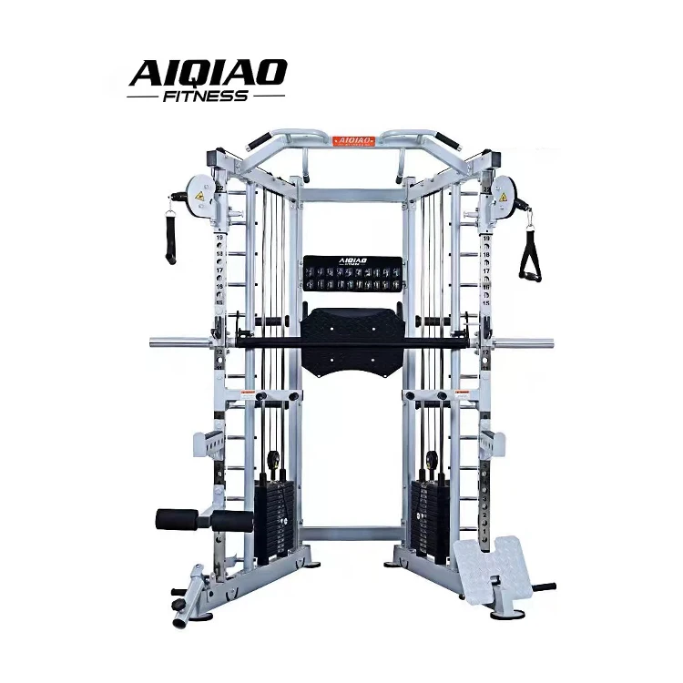Gym Equipment All In One Comprehensive Squat Rack Trainer Smith Machine Integrated Multi Functional Trainer
