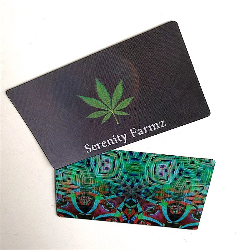 Animated 3D hologram business cards custom 3D business card printing for business