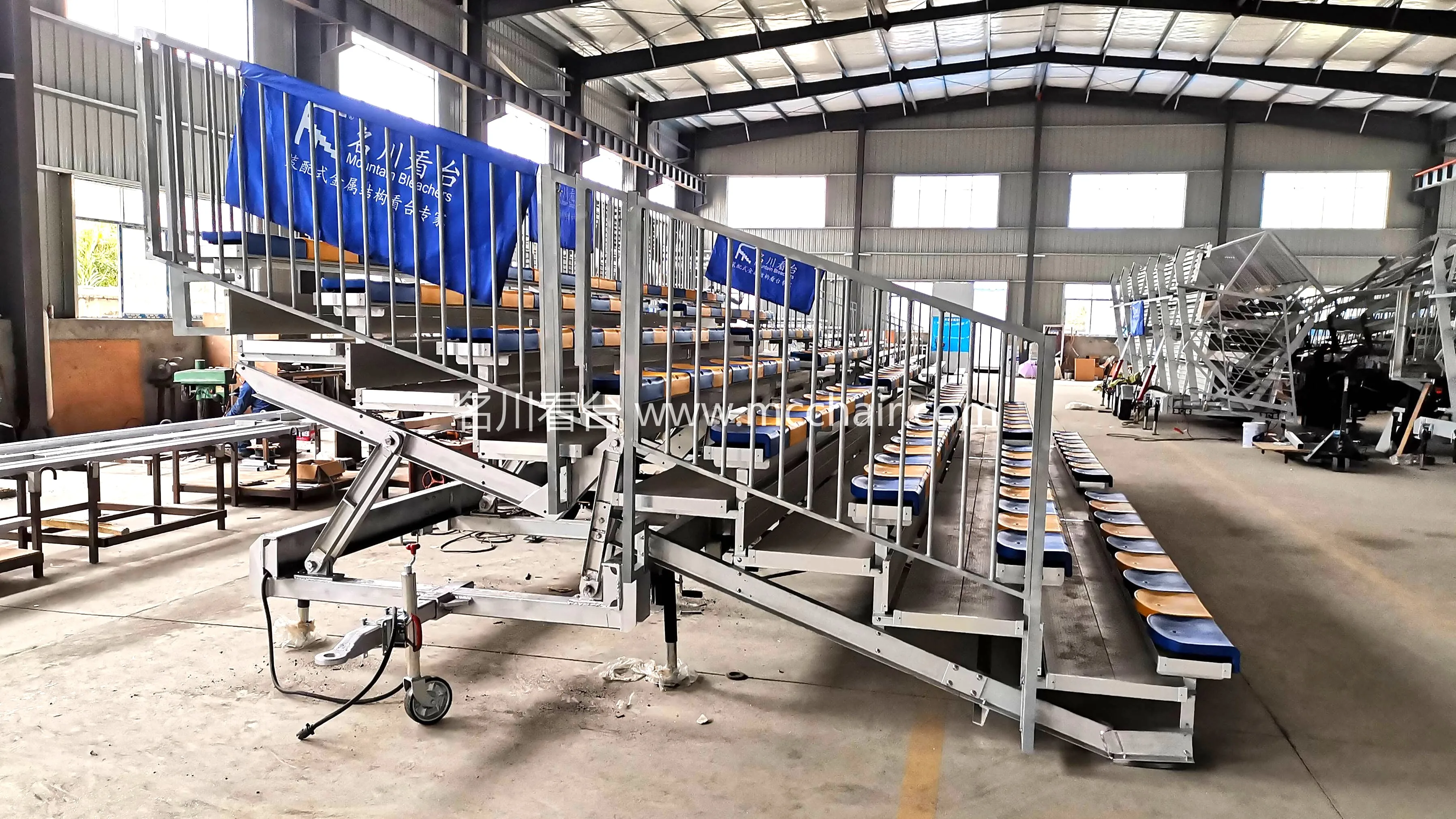 Sport Tribune Folding Grandstand Transportable Metal Stadium grandstand