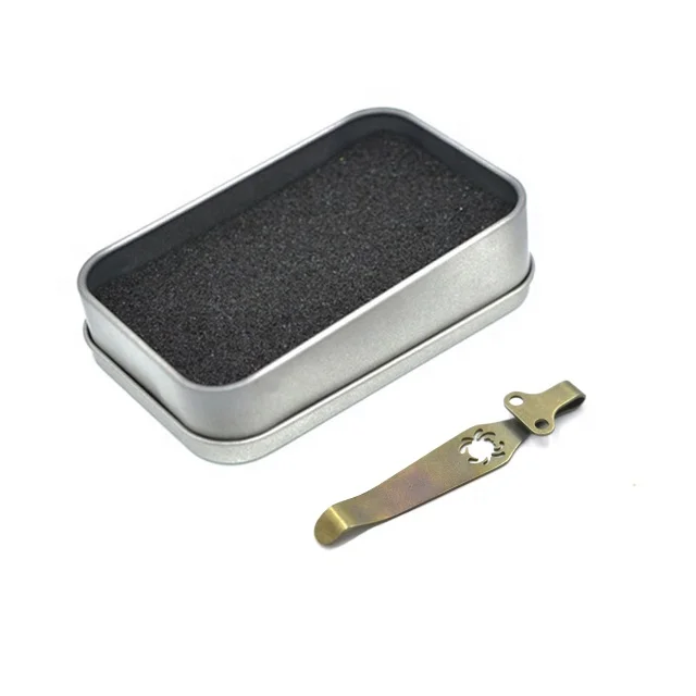 High Quality Customized Cheap EDC Titanium Pocket Belt clips Knife