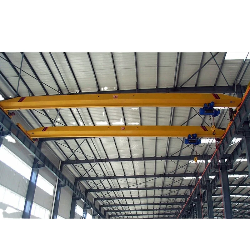 Rayvanbo Best price Made in China Workshop Single/Double Girder Beam 5t Eot Overhead Crane with Electric Hoist  Ponte Rolante