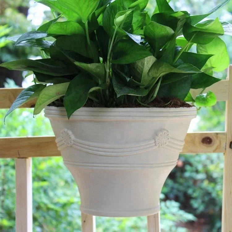 
Plastic Wall Hanging Flower Pots Plant Hanging Orchid Plant Pots For Living Room Corner Balcony 
