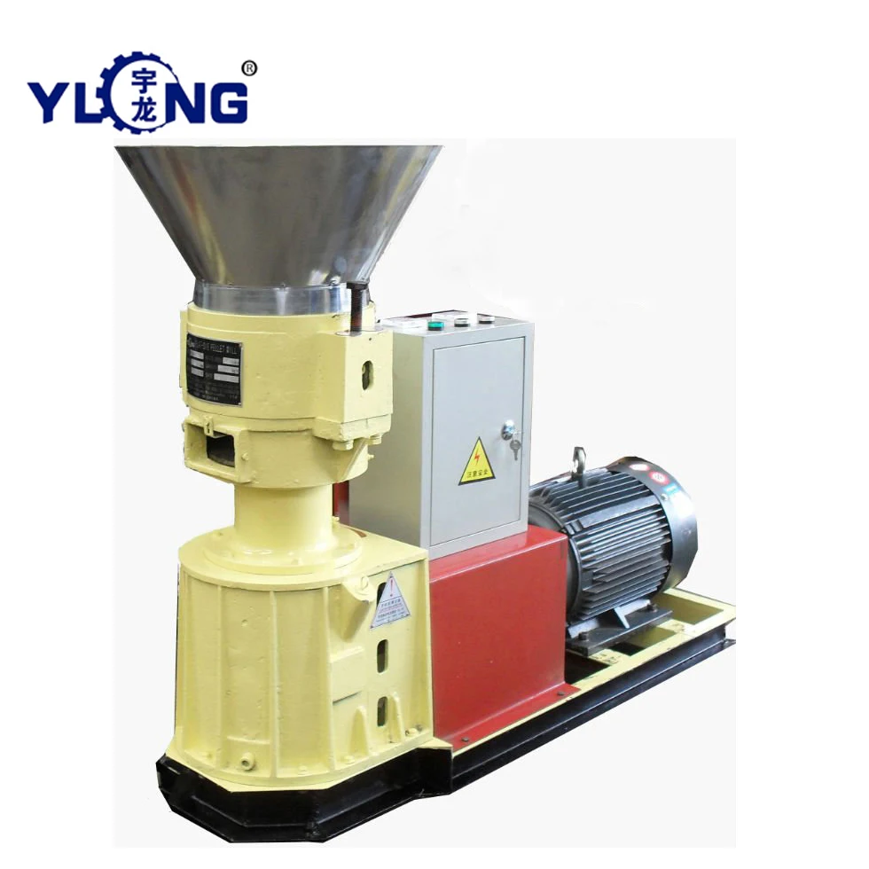 100-300 kg/h Small Wood Pellet Manufacturing Equipment Flat Die Pellet Mill ,Hot Sale Flat Die Pellet Machine