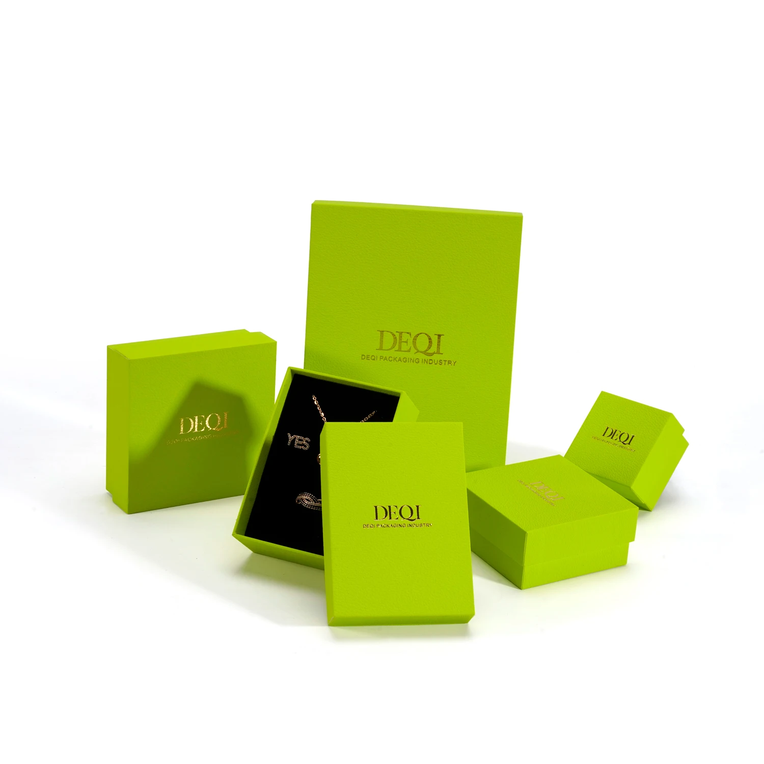 Wholesale custom logo cute fashion jewellery sets sterling 925 silver jewelry making pendant charms paper box for bulk bracelets