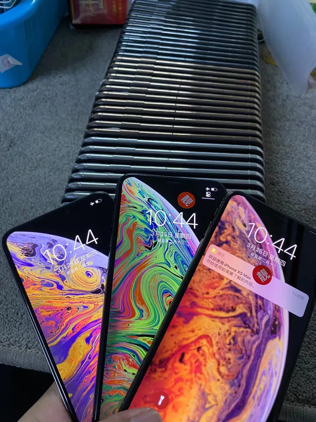 China Factory Wholesale Smart Used Phone For iPhone XS Max 64GB 256GB Second Hand High Quality Unlocked Original Mobile Phones