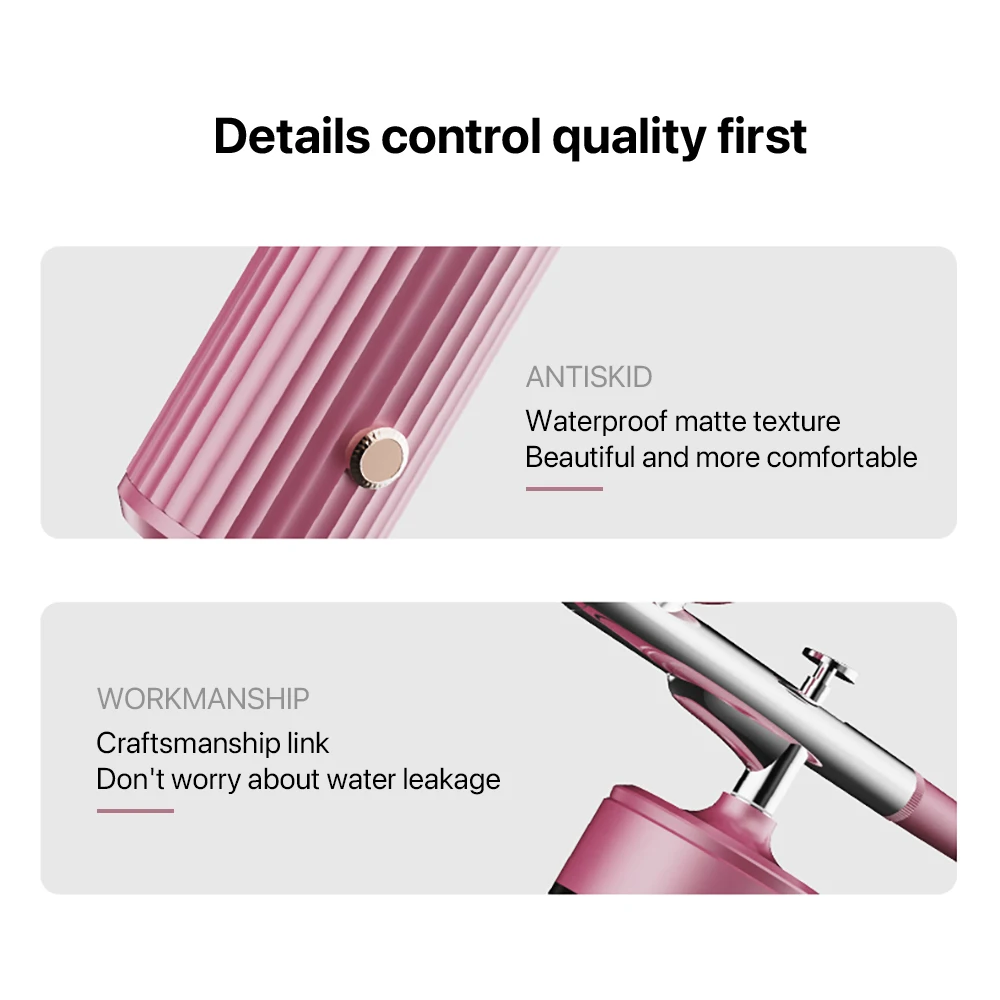 Portable Airbrush Spray Baking Decoration Cake Gun Air Cordless Oxygen Spray Gun Facial Mist Sprayer