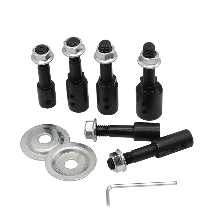 10mm Spindle Adapter for Grinding Polishing 5mm/6mm/8mm/10mm/12mm/14mm/16mm Shaft Motor Bench Grinder