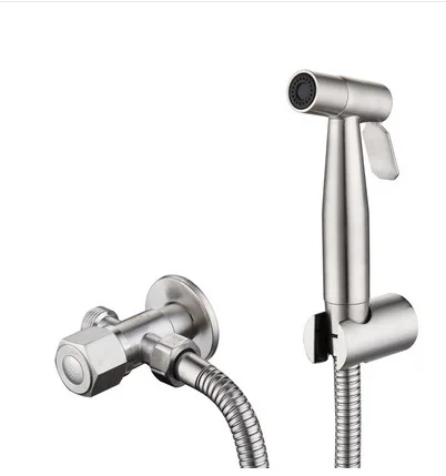 Factory 2024 Hot Sale SS 304 Bathroom Shattaf Toilet Handheld Bidet Bathroom spray Woman Washer