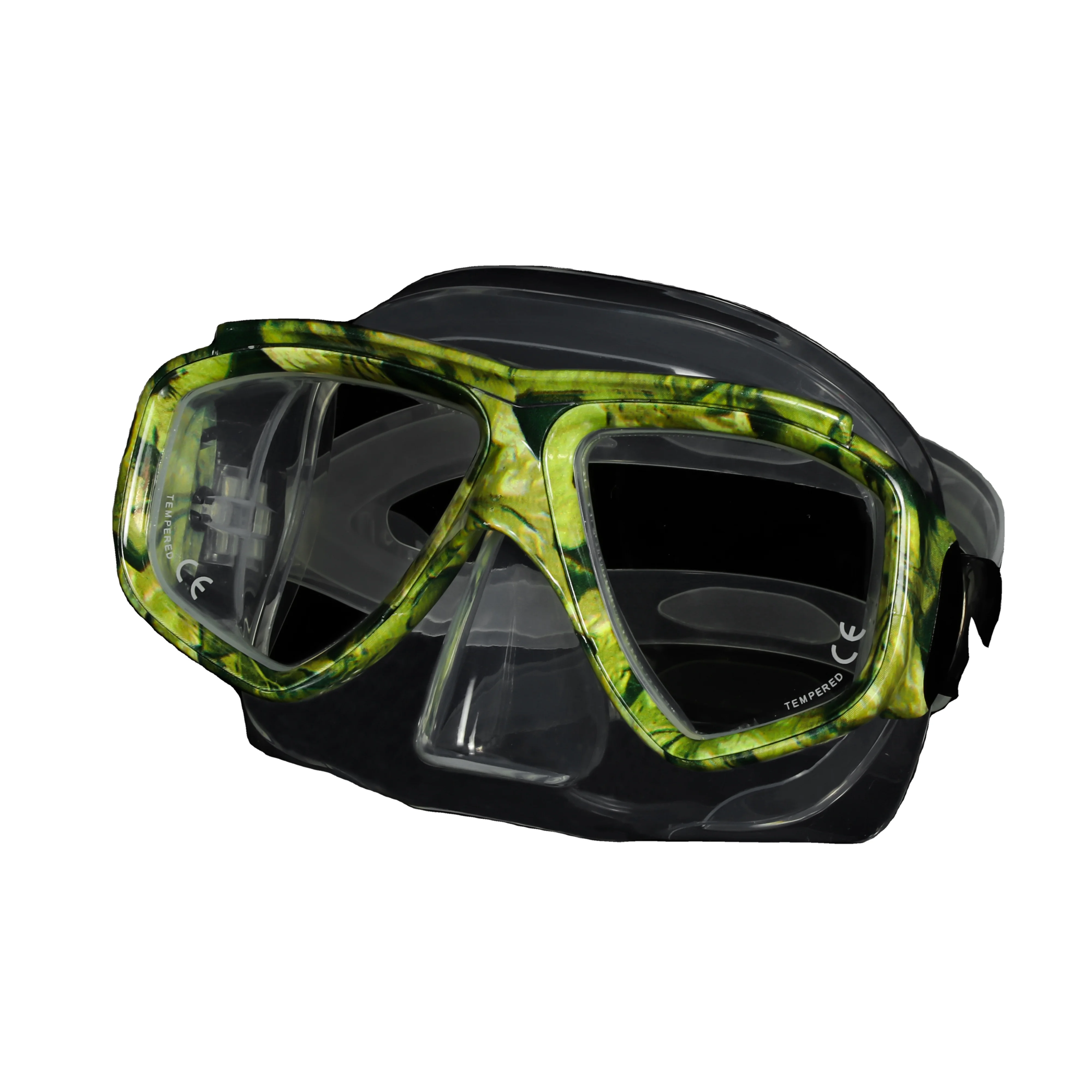 Underwater breathing equipment protection freediving snorkel set mask and breathing tube for underwater diving