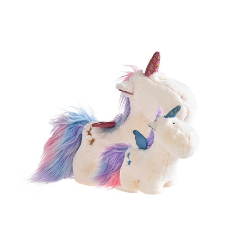 
Bite-Resistant Make Sounds Unicorn Flamingo Hippo Turkey Pet Toy Dog Plush Toys Squeak Toys 