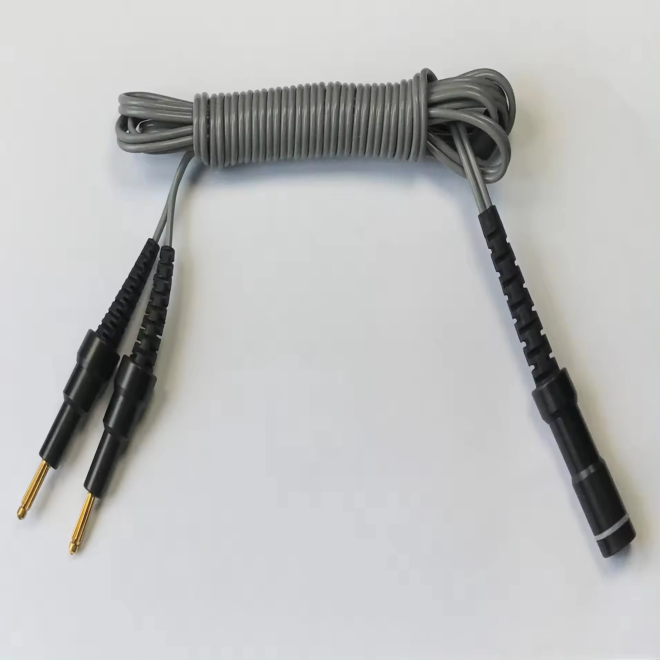 High Quality 4*3000mm Surgical Laparoscopic Basis Instruments Monopolar Bipolar Coagulation Forceps Cable Optimal High