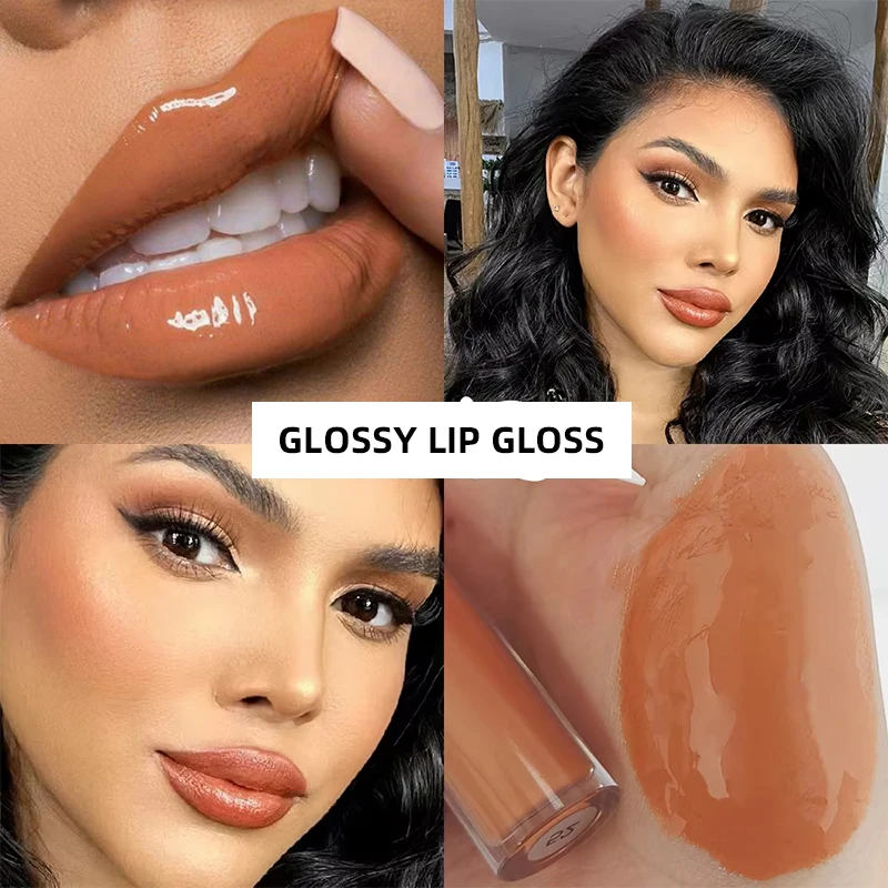 Beauty New Arrival Glitter Lip Gloss Waterproof Lipstick Private Label Long-lasting Non-stick Cup Lip Glaze