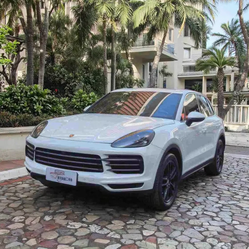 2020 Cayenne внедорожник 3 0 Т турбо автоматический люк для интерьера кожа R18 хорошее состояние Электрический Подержанный автомобиль