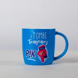 Customized logo ceramic mugs travel mugs with fashion designs