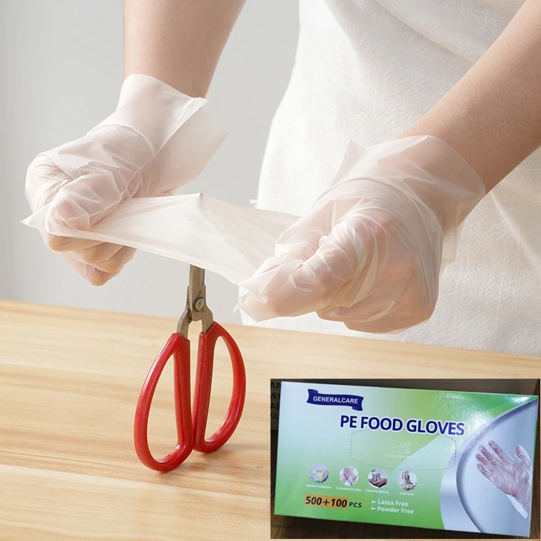 Factory wholesale 600pcs High Density Polyethylene gloves - BPA & Latex Free Perfect Food Handling Safe for Cooking Multi-use