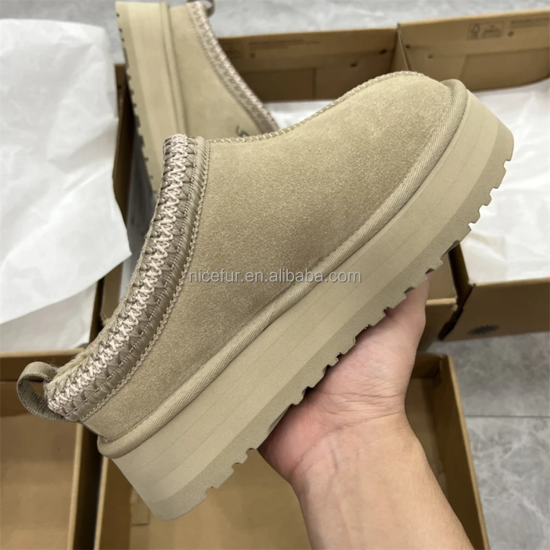 Wholesale Winter Boots For Women Ladies Wool Printed Upper Boots Women Uggh Boots For Women