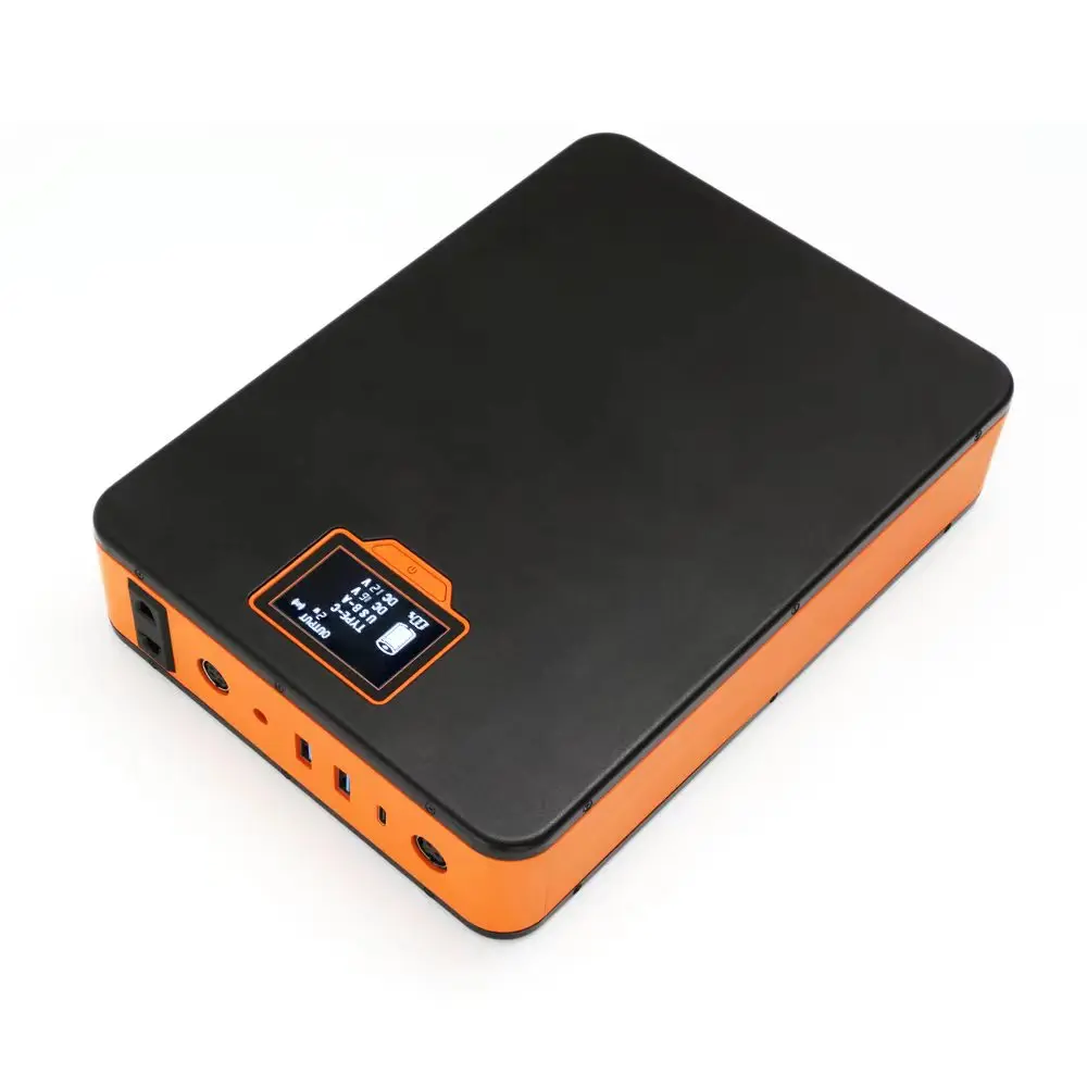 Portable Power Bank 100000mAh PD65W Li-Ion Battery Pack For MacBook Laptop Power Backup Supply DC 12V 16V 19V 24V