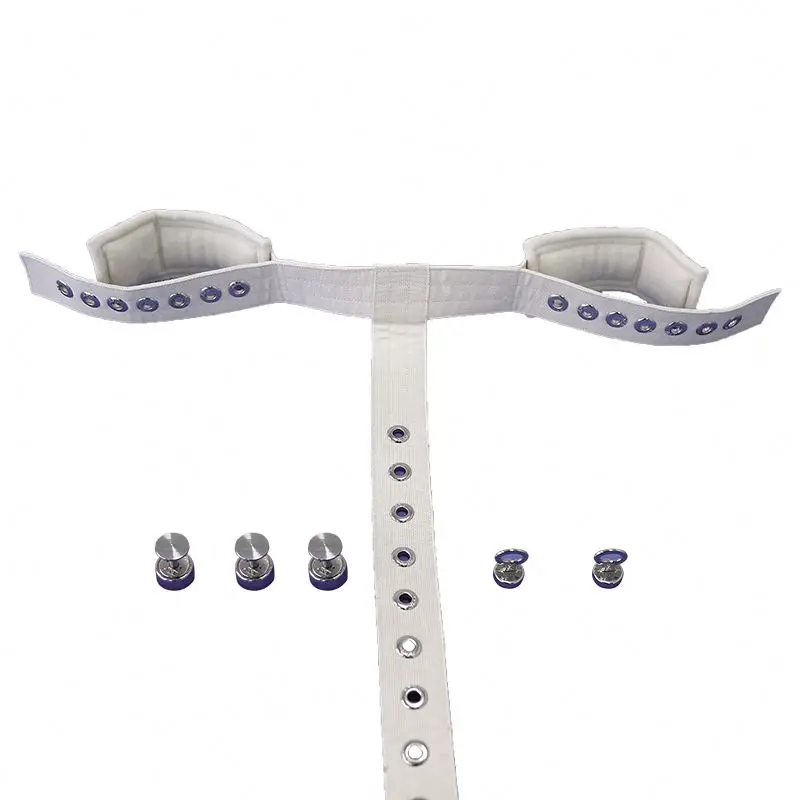 BDSM 2 Feet Lying Magnetic Lock Mental Restraint Belt For Binding Bed Safe And Firm Fixed To Psychiatric Nursing Home Care