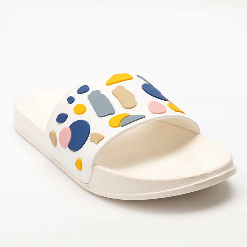 Custom Designer OEM ODM New Arrival Ladies Flat soft Slides Fashion Sandals acupressure Casual outdoor house women slippers