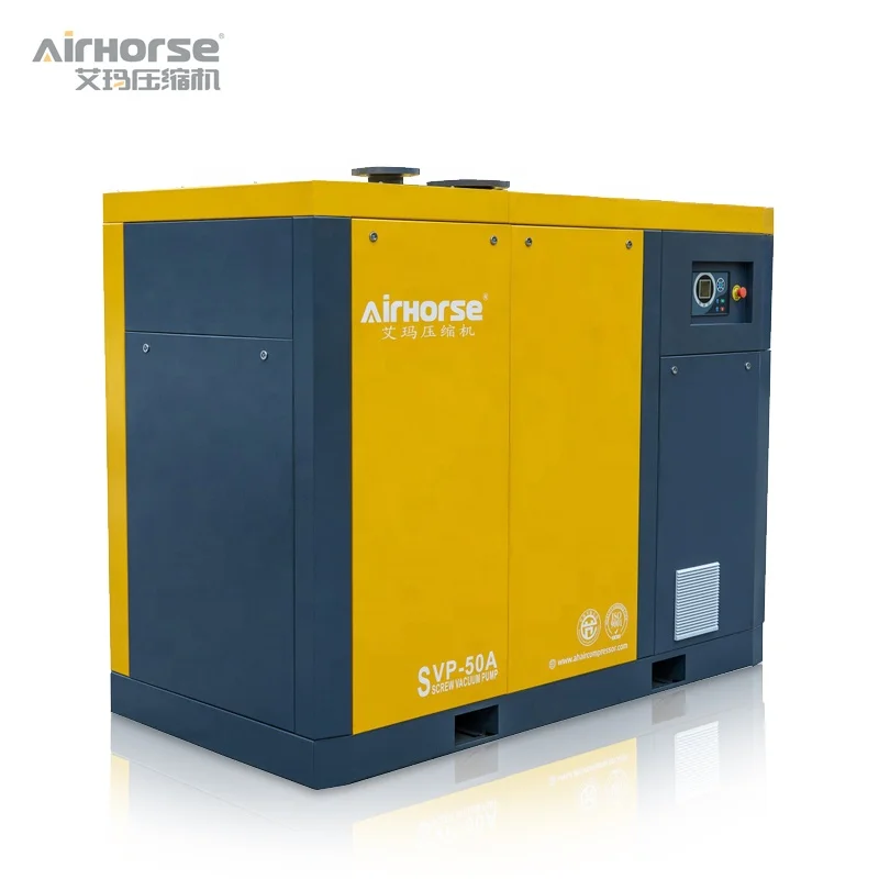ASME Certificate Long Life Pump High Energy Saving Oil Injected Screw Vacuum Pump
