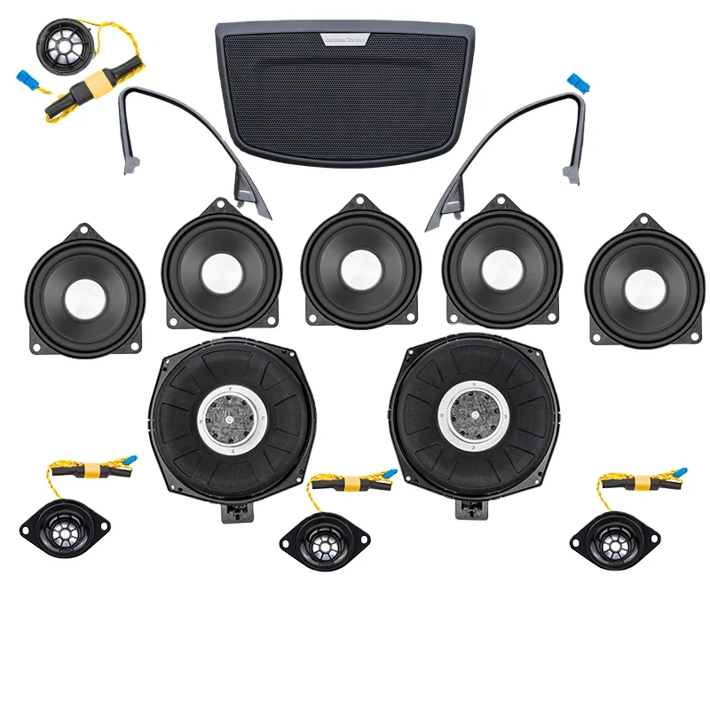 Suitable for BMW 3 Series F30 F38A column tweeter Harman Kardon 15-piece set