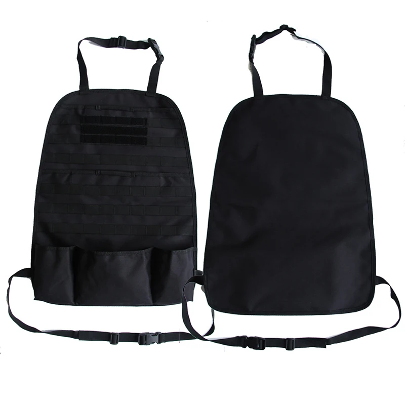 MOLLE тактическая панель транспортного средства задняя крышка сиденья протектор автомобильный Органайзер