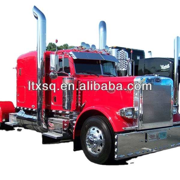 Хит продаж хромированная изогнутая выхлопная труба для грузовика Freightliner Cascadia Kenworth