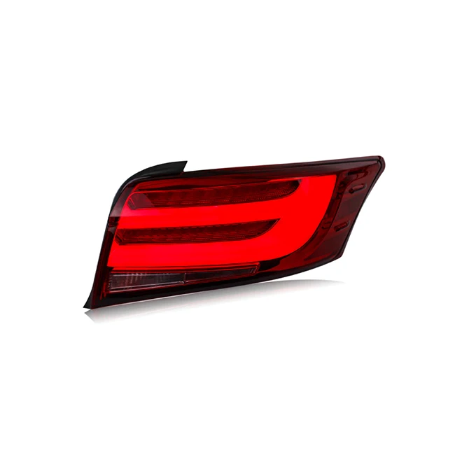 LED Tail Lamp LED Rear Light For TOYOTA VIOS 2014 RED color SmokeCar Light Assembly