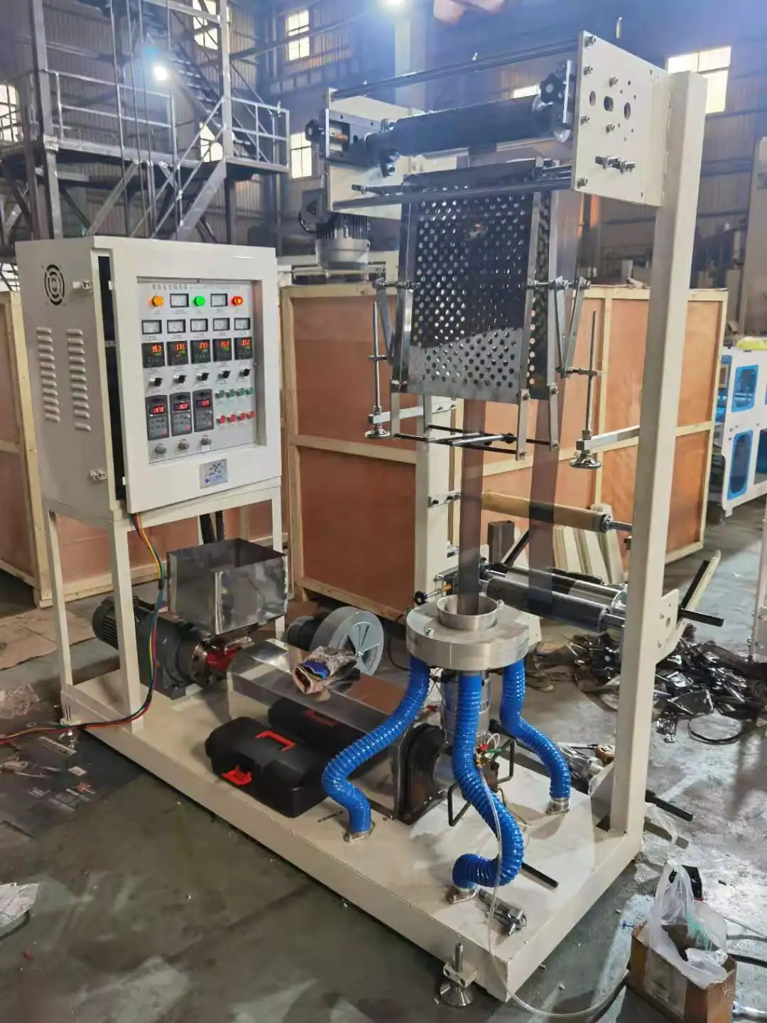 Mini Lab HDPE Film Extruder/ Extrusion Machine