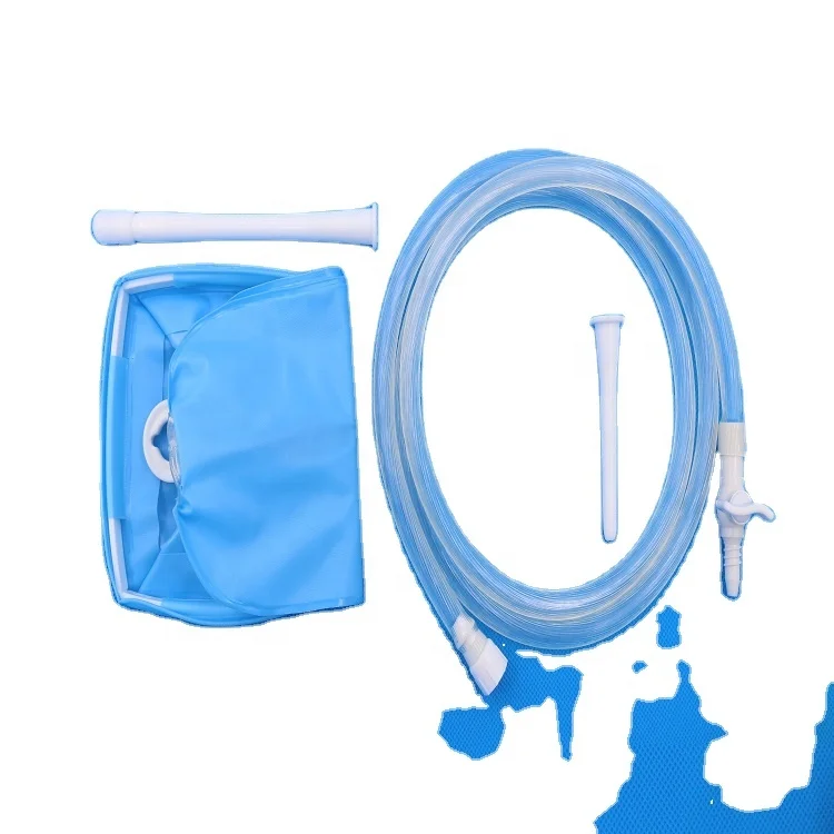 Hot sale Reusable Intestinal Douche/Enema Bag/Medi Grade Home Enema Bag Colonic Irrigation Kit disposable Detox Douche