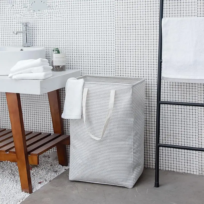 Clothes storage bag Large foldable dirty clothes basket Sundries storage basket