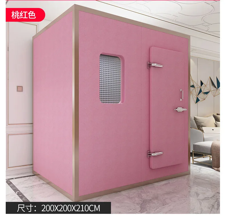 Profesional Acoustic Soundproof Room telephone booth phone pod audio recording room Workplace Office Phone Booth
