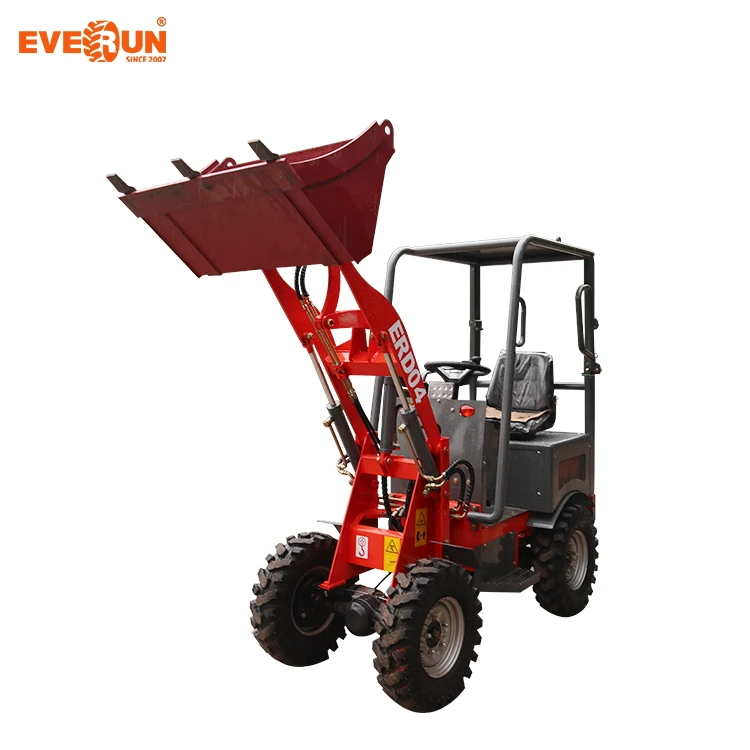 Factory Price EVERUN 400-500kg Small Electric Wheel Loader EREL04/ERD04