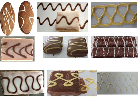 QLH900 series decorating machine for production chocolate or biscuit or cake or others