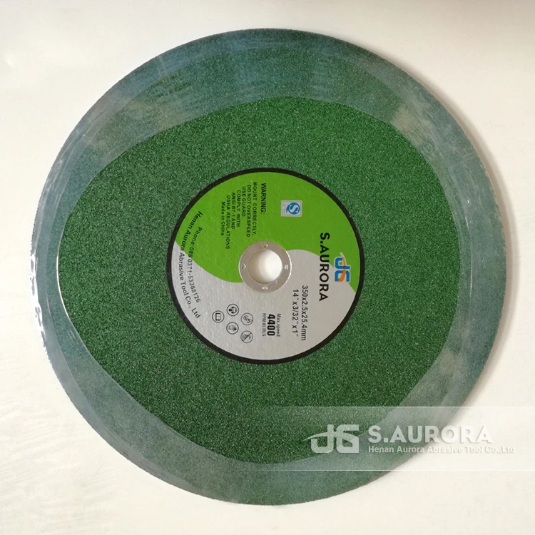 Steel Cutting Wheel Disc Diamond Cut Disc 350Mm Stainless Steel
